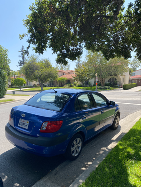 Blue 2006 Kia Rio LX