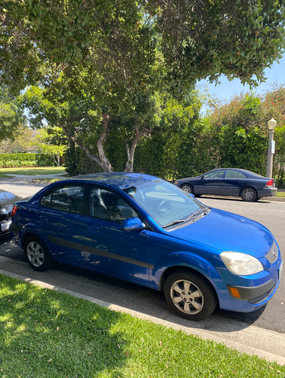 Blue 2006 Kia Rio LX