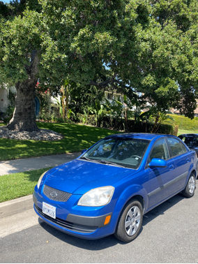 Blue 2006 Kia Rio LX