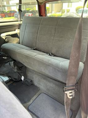 Red 1994 Ford Bronco XLT