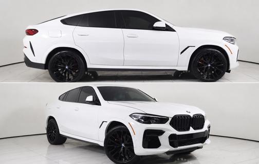 White 2023 BMW X6 xDrive40i