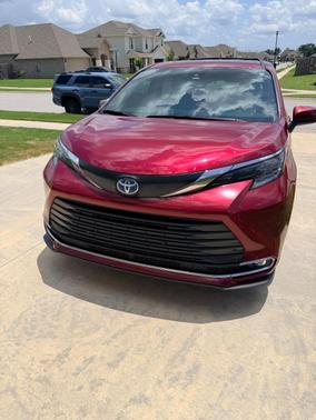 Red 2024 Toyota Sienna XLE