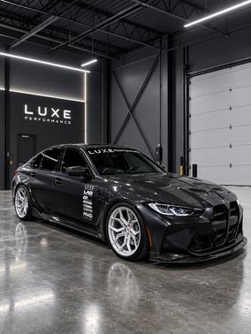 Black 2024 BMW M3 Base