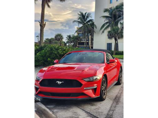 Red 2023 Ford Mustang EcoBoost Premium