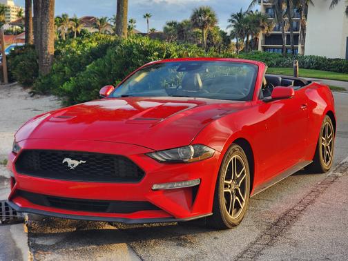 Red 2023 Ford Mustang EcoBoost Premium
