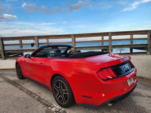 Red 2023 Ford Mustang EcoBoost Premium