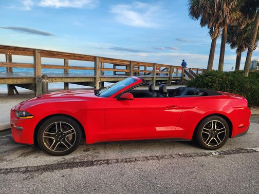 Red 2023 Ford Mustang EcoBoost Premium