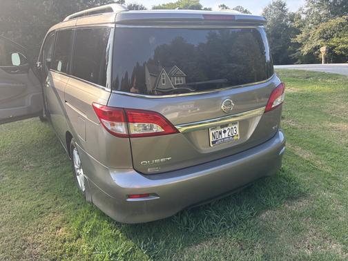Silver 2013 Nissan Quest SV