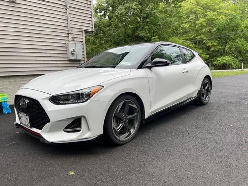 White 2020 Hyundai Veloster Turbo Ultimate