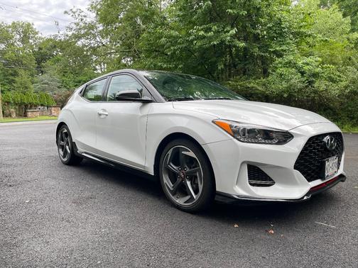 White 2020 Hyundai Veloster Turbo Ultimate
