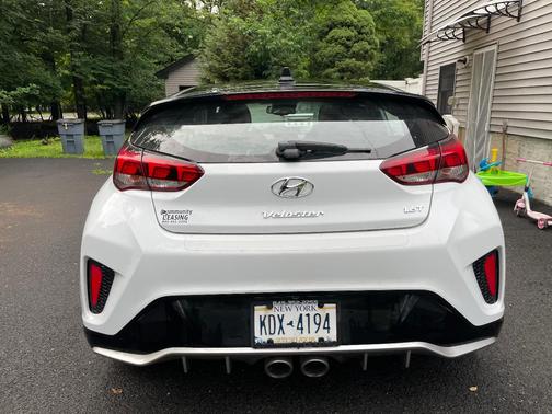 White 2020 Hyundai Veloster Turbo Ultimate