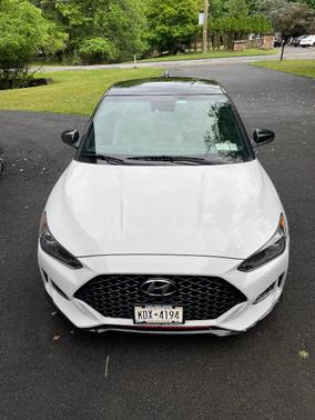 White 2020 Hyundai Veloster Turbo Ultimate