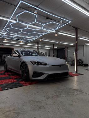 Silver 2026 Tesla Model S Plaid