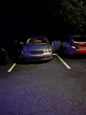 Silver 2000 Mercedes-Benz CL-Class CL500