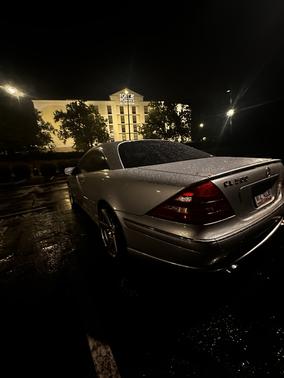 Silver 2000 Mercedes-Benz CL-Class CL500