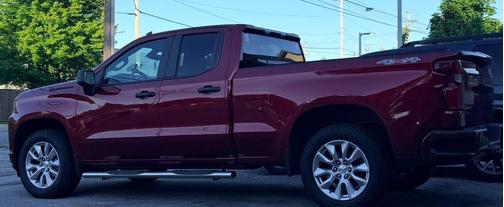 Red 2021 Chevrolet Silverado 1500 Custom