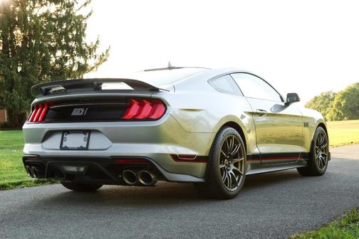 Silver 2022 Ford Mustang Mach 1