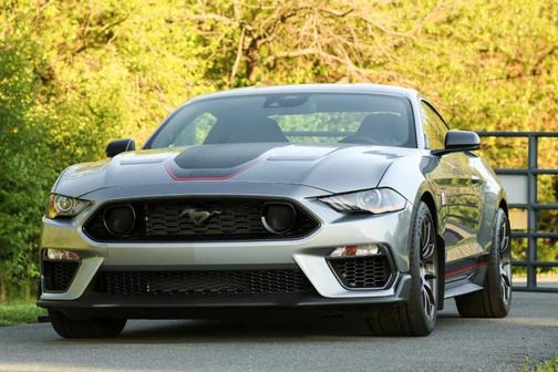 Silver 2022 Ford Mustang Mach 1