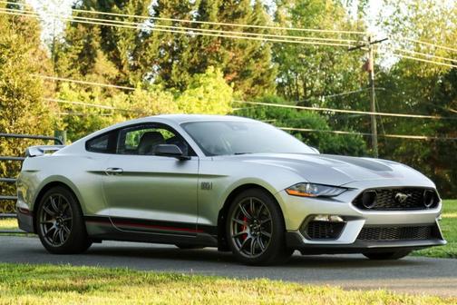 Silver 2022 Ford Mustang Mach 1