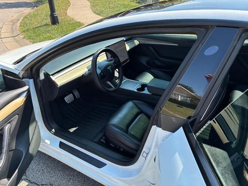 White 2021 Tesla Model 3 Performance