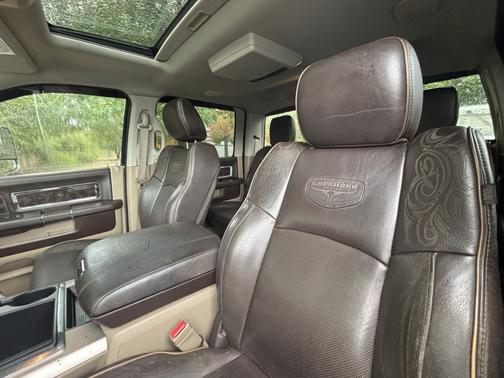 White 2012 RAM 3500 Laramie Longhorn