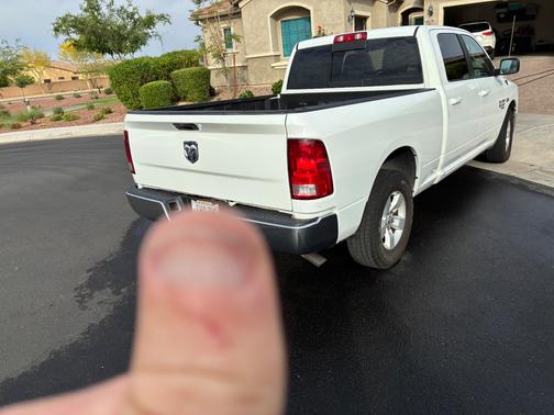 White 2019 RAM 1500 Classic SLT