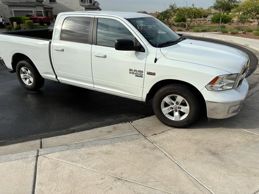 White 2019 RAM 1500 Classic SLT
