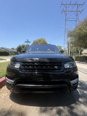 Black 2017 Land Rover Range Rover Sport 5.0L Supercharged Autobiography