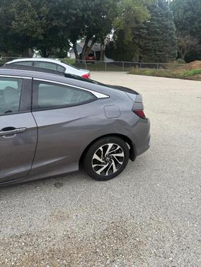 Gray 2016 Honda Civic LX-P