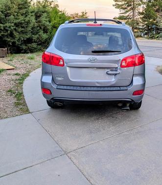 Gray 2007 Hyundai SANTA FE SE