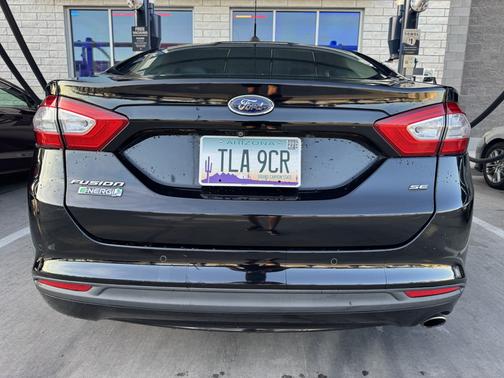 Black 2016 Ford Fusion Energi SE Luxury