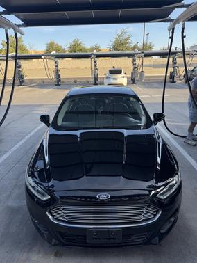 Black 2016 Ford Fusion Energi SE Luxury
