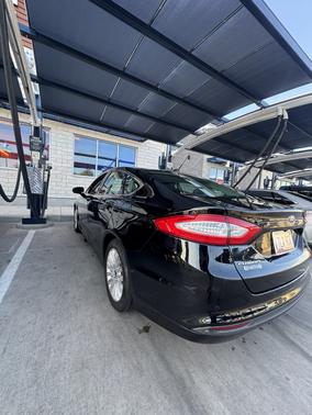 Black 2016 Ford Fusion Energi SE Luxury