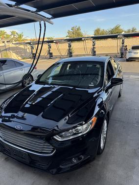 Black 2016 Ford Fusion Energi SE Luxury