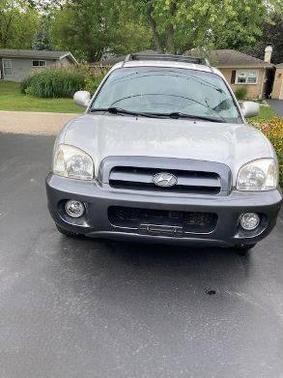 Silver 2005 Hyundai SANTA FE GLS