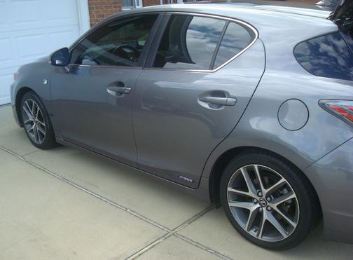 Gray 2015 Lexus CT 200h Premium