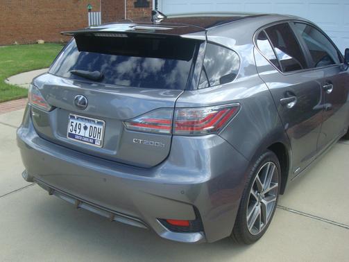 Gray 2015 Lexus CT 200h Premium