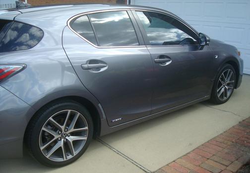Gray 2015 Lexus CT 200h Premium