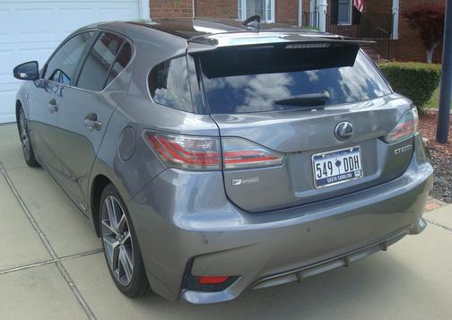 Gray 2015 Lexus CT 200h Premium
