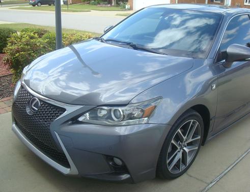Gray 2015 Lexus CT 200h Premium
