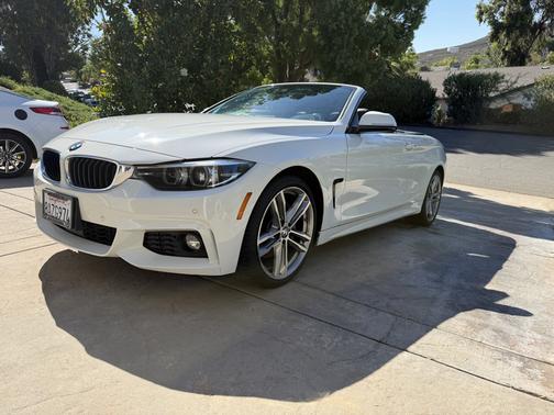 White 2018 BMW 440 i
