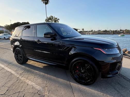 Black 2021 Land Rover Range Rover Sport HST MHEV