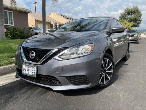 Gray 2017 Nissan Sentra S