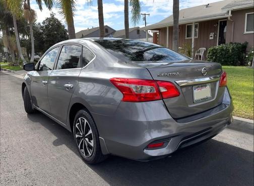 Gray 2017 Nissan Sentra S