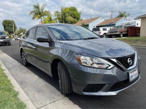 Gray 2017 Nissan Sentra S