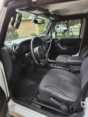 White 2015 Jeep Wrangler Sport