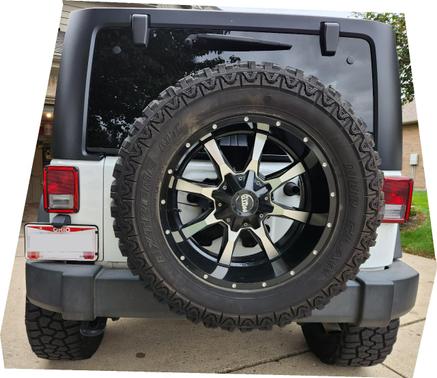 White 2015 Jeep Wrangler Sport