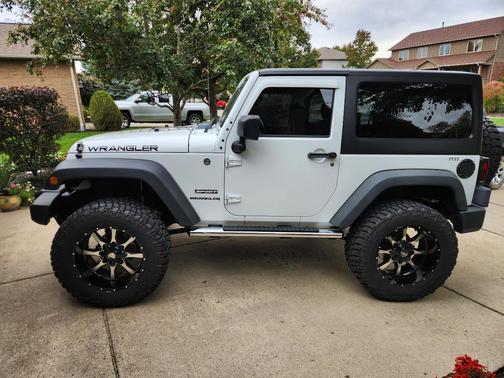 White 2015 Jeep Wrangler Sport