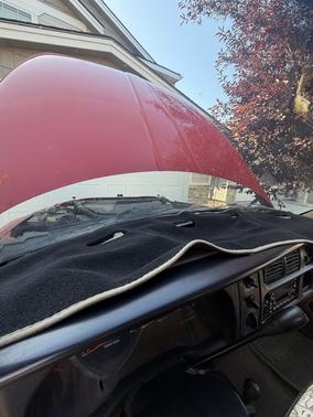 Red 2000 Dodge Ram 2500 Quad Cab