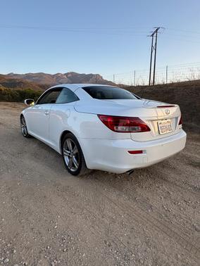 White 2012 Lexus IS 350C Base
